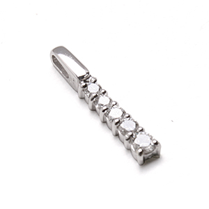 Diamond Five Stone Pendant