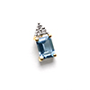 Diamond and Aquamarine